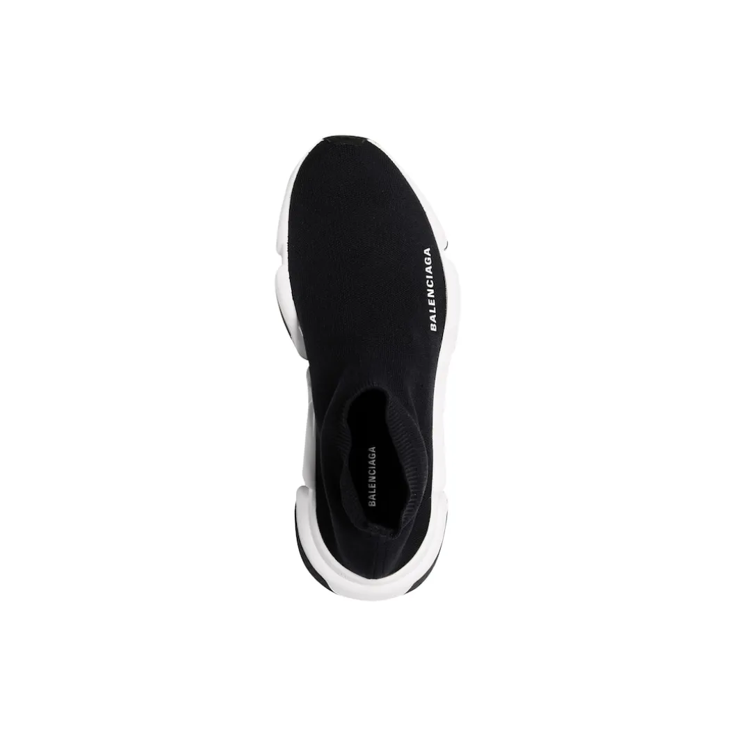 Sneakers Speed In Maglia Riciclata da Donna in Nero