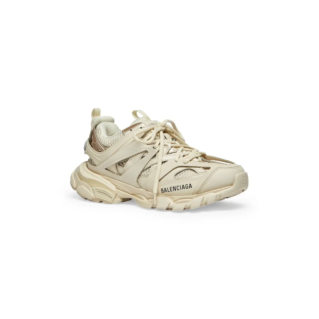 Sneakers Track da Donna in Beige