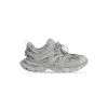 Sneakers Track Suola Riciclata da Donna in Grigio
