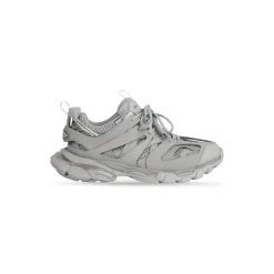 Sneakers Track Suola Riciclata da Donna in Grigio