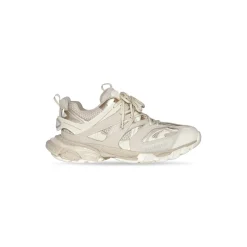 Sneakers Track Suola Riciclata  da Donna in Beige