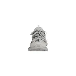 Sneakers Track Suola Riciclata da Donna in Grigio