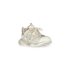 Sneakers Track Suola Riciclata  da Donna in Beige