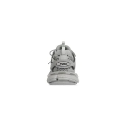 Sneakers Track Suola Riciclata da Donna in Grigio