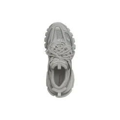 Sneakers Track Suola Riciclata da Donna in Grigio