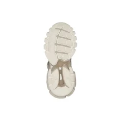 Sneakers Track Suola Riciclata  da Donna in Beige