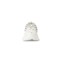 Sneakers Triple S Allover Logo da Donna in Bianco