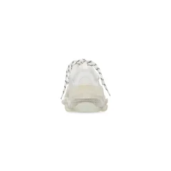 Sneakers Triple S Clear Sole da Donna in Bianco