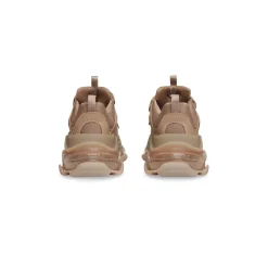 Sneakers Triple S Clear Sole  da Donna in Marrone