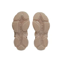 Sneakers Triple S Clear Sole  da Donna in Marrone