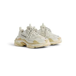 Sneakers Triple S da Donna in Bianco
