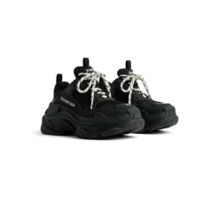 Sneakers Triple S da Donna in Nero