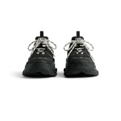 Sneakers Triple S da Donna in Nero