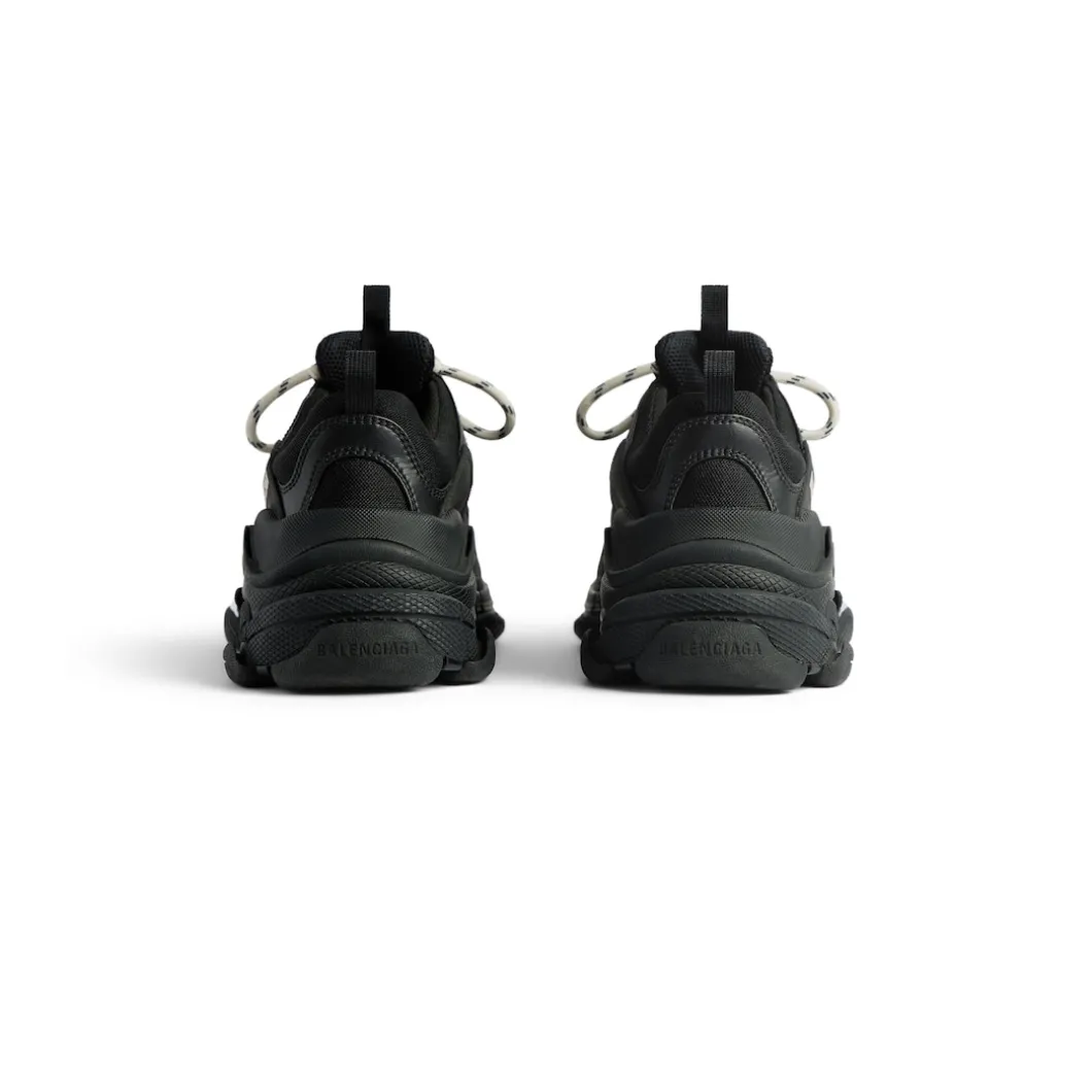 Sneakers Triple S da Donna in Nero