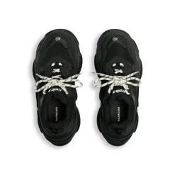 Sneakers Triple S da Donna in Nero