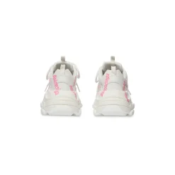 Sneakers Triple S Logotype   da Donna in Bianco