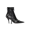 Stivaletti Cagole 90 Mm da Donna in Nero