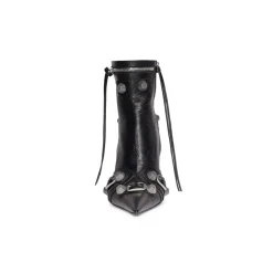 Stivaletti Cagole 90 Mm da Donna in Nero