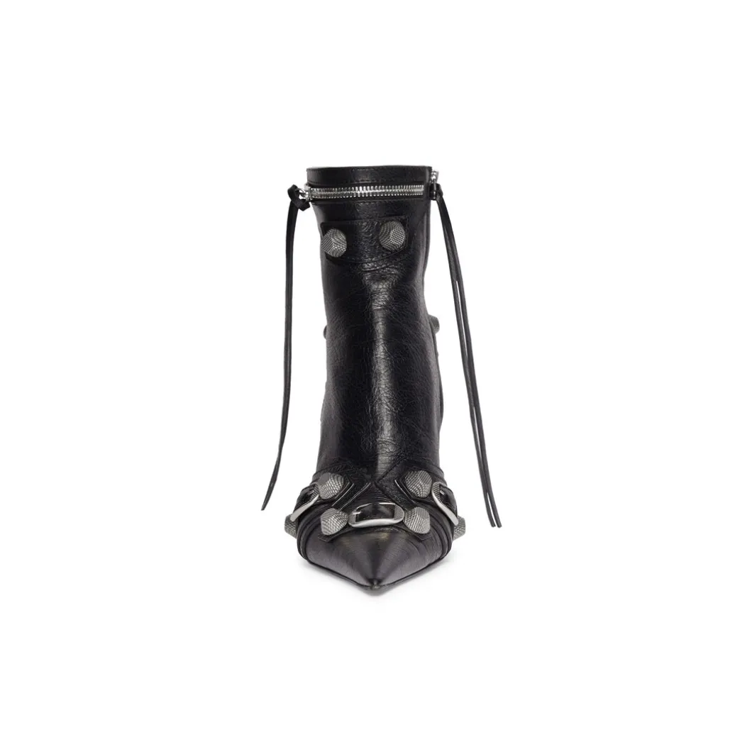 Stivaletti Cagole 90 Mm da Donna in Nero