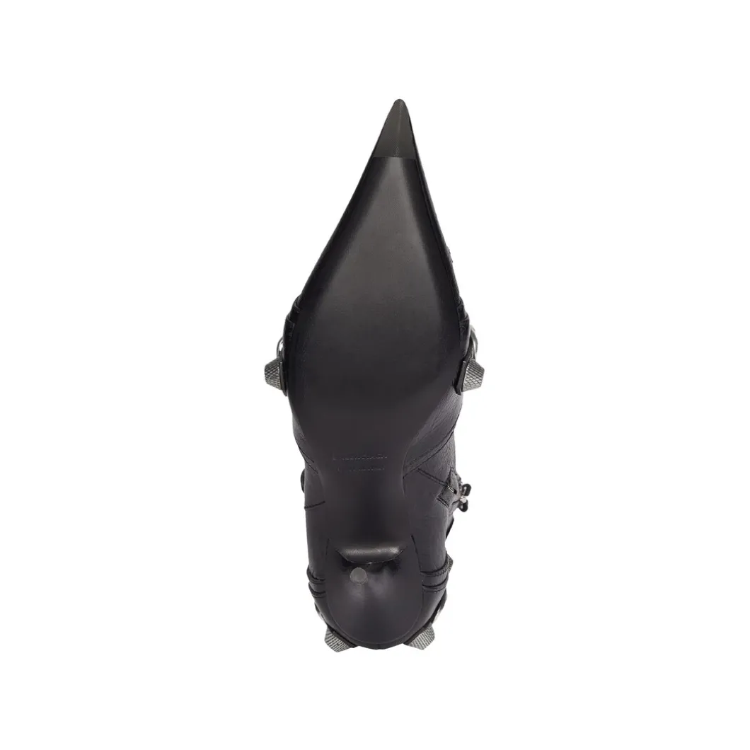 Stivaletti Cagole 90 Mm da Donna in Nero
