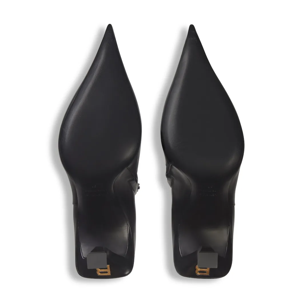 Stivaletti Hourglass 100 Mm da Donna in Nero