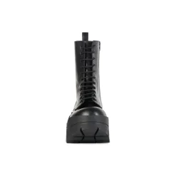 Stivali Bulldozer Lace-up  da Donna in Nero