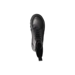 Stivali Bulldozer Lace-up da Donna in Nero