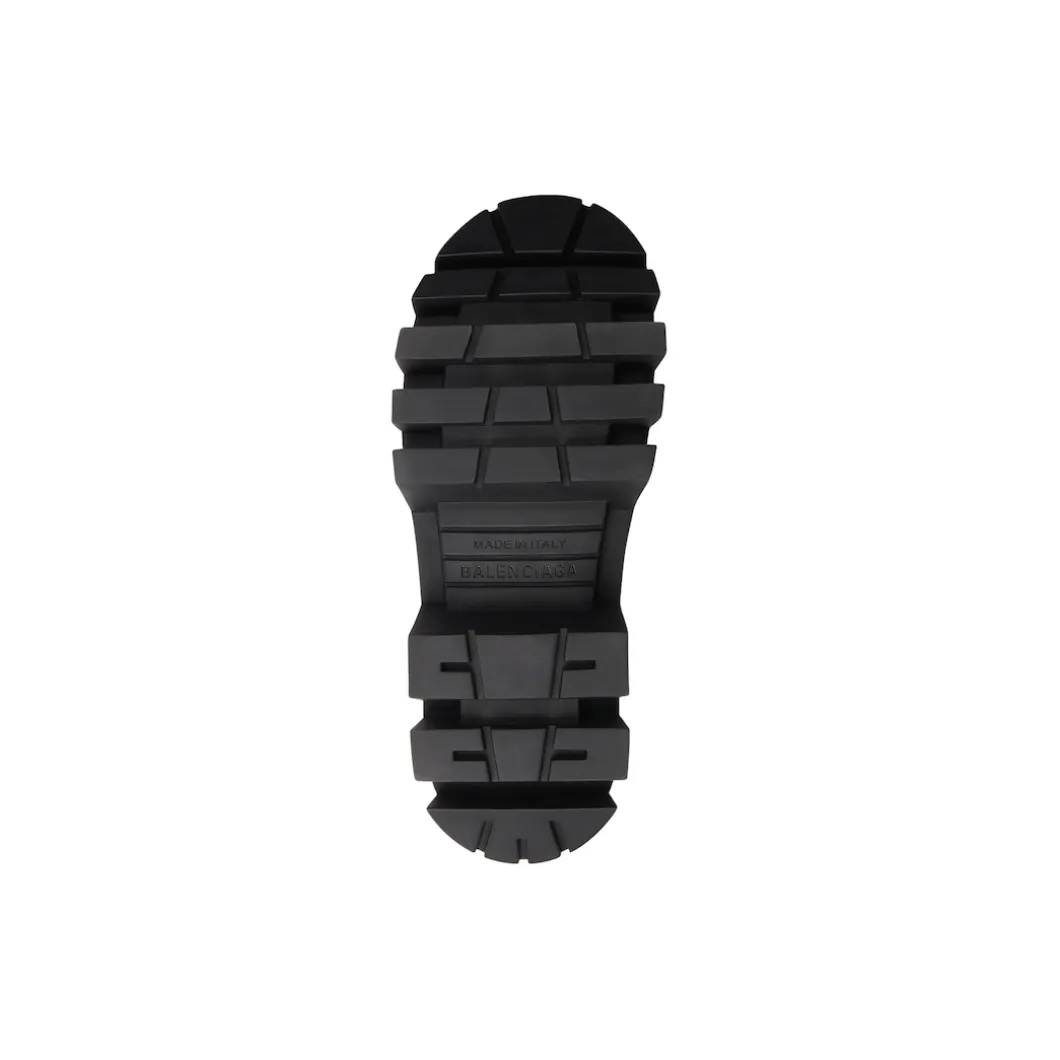 Stivali Bulldozer Lace-up da Donna in Nero