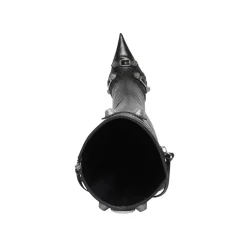 Stivali Cagole 90 Mm da Donna in Nero