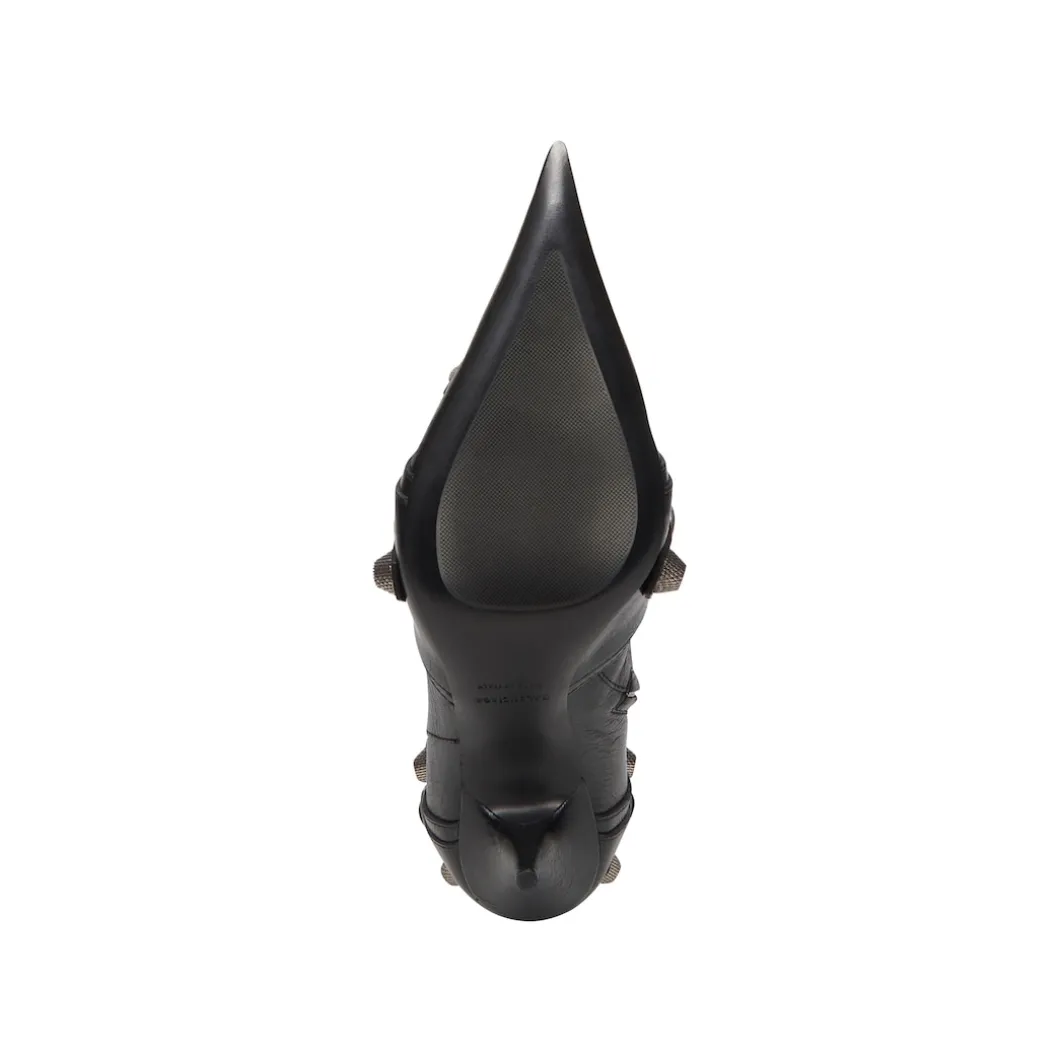 Stivali Cagole 90 Mm da Donna in Nero