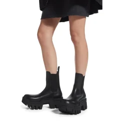 Stivali Chelsea Bulldozer da Donna in Nero
