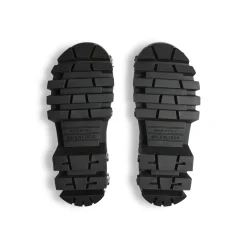 Stivali Con Lacci Bulldozer da Donna in Nero