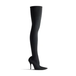 Stivali Knife 110 Mm Over-the-knee da Donna in Nero
