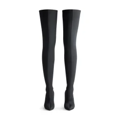 Stivali Knife 110 Mm Over-the-knee da Donna in Nero