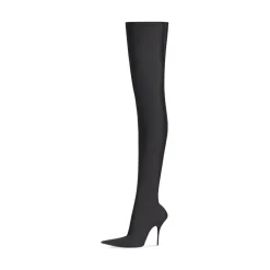 Stivali Knife 110 Mm Over-the-knee da Donna in Nero
