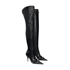 Stivali Over-the-knee Cagole 90 Mm  da Donna in Nero