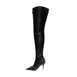 Stivali Over-the-knee Cagole 90 Mm  da Donna in Nero