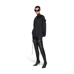 Stivali Over-the-knee Cagole 90 Mm  da Donna in Nero