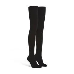 Stivali Sopra Il Ginocchio Anatomic 110 Mm da Donna in Nero