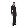 Sweatpants Mesh Baggy in Nero