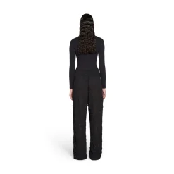 Sweatpants Mesh Baggy in Nero