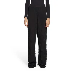 Sweatpants Mesh Baggy in Nero