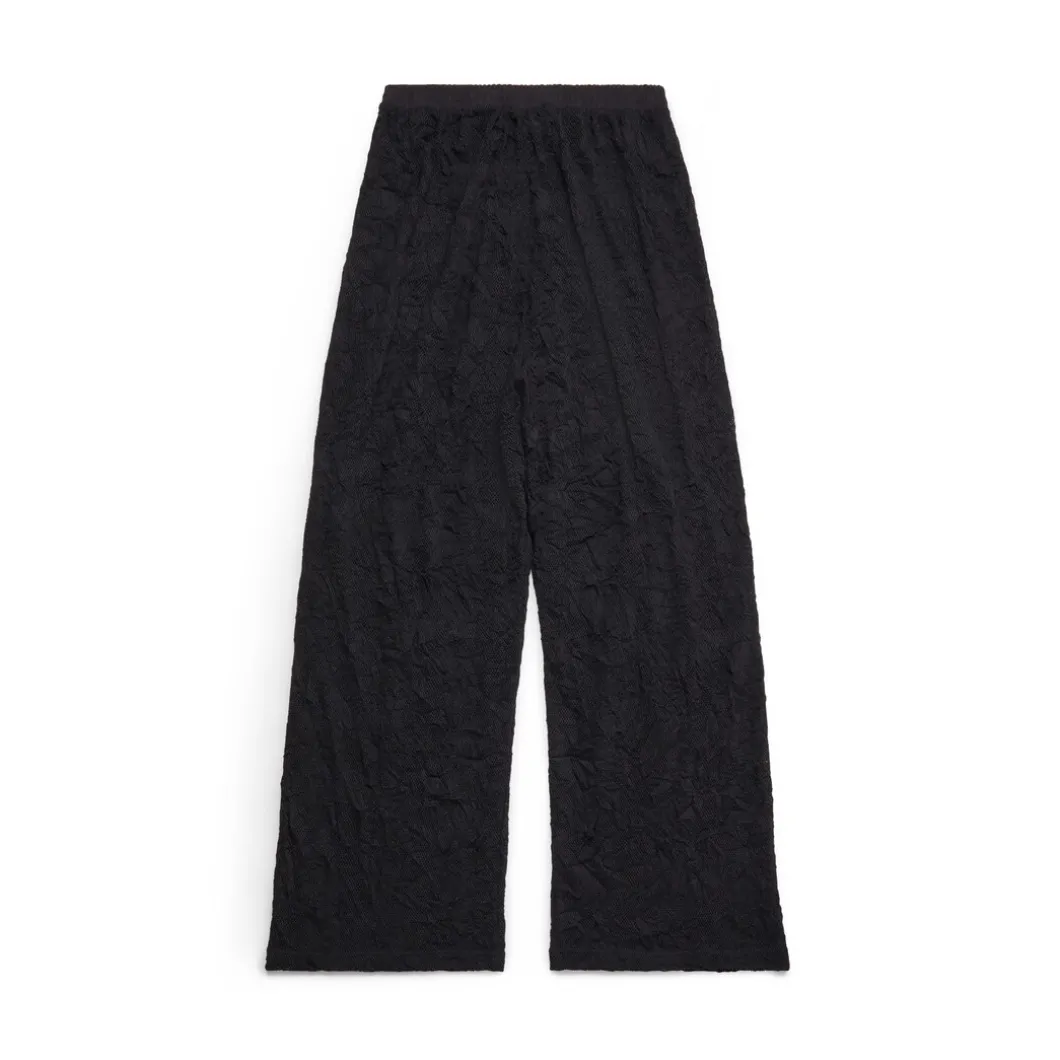 Sweatpants Mesh Baggy in Nero