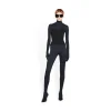 Top A Bustier da Donna in Nero
