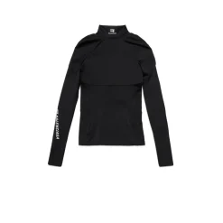 Top Activewear Sporty B da Donna in Nero