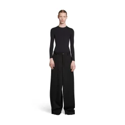 Top Aderente Outside Loop in Nero