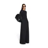 Top Aderente Outside Loop da Donna in Nero