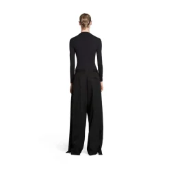 Top Aderente Outside Loop in Nero