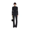 Top Twisted da Donna in Nero