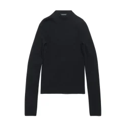 Top Twisted da Donna in Nero